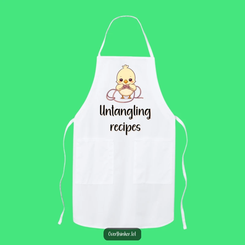 Funny Bird Apron: Crafting Chaos, A Hilarious Gift for the Kitchen