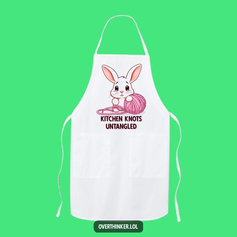 Funny Crafter's Apron: Taming the Yarn Beast!