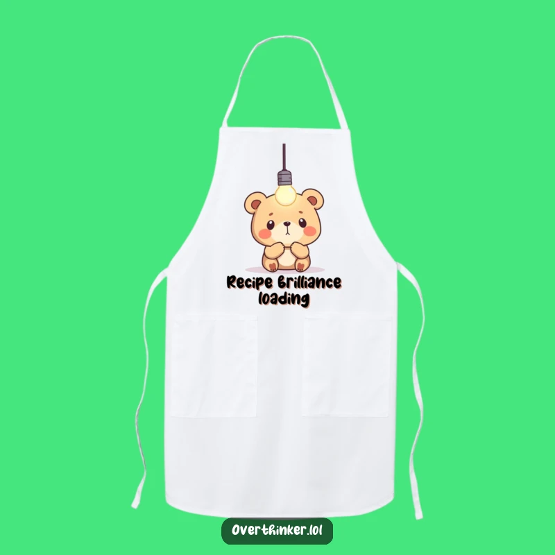 Funny Bear Chef Apron: Hilarious Gift for Inspired Cooking