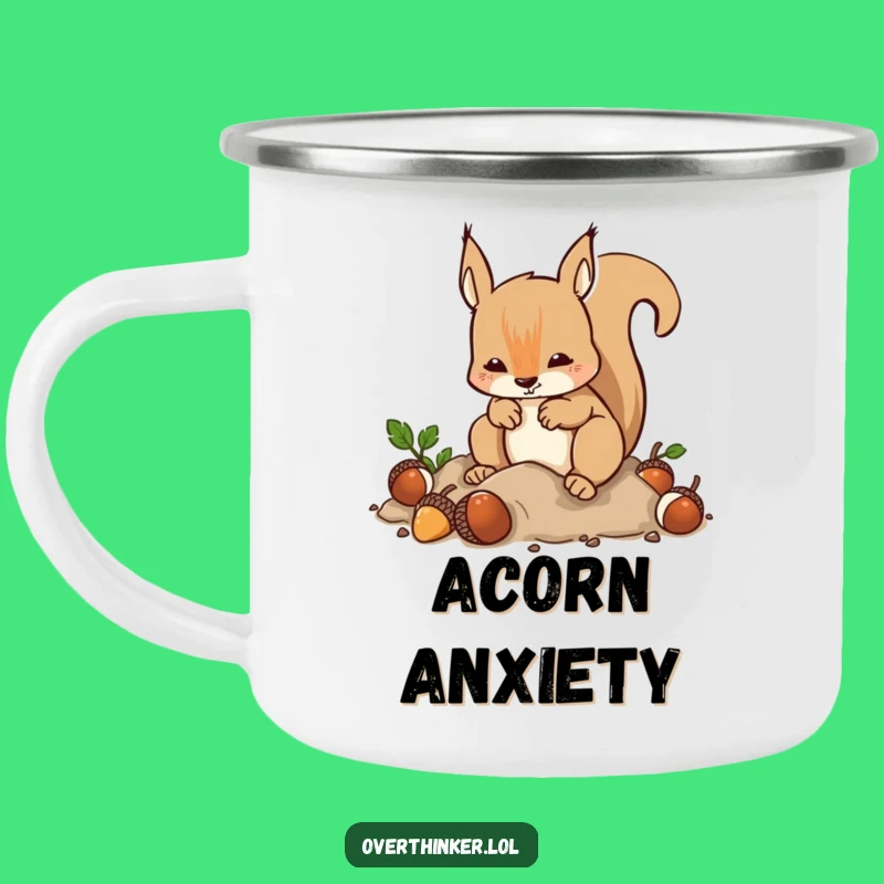 Funny Forest Frenzy Camping Mug: Fuel Your Adventures with Humor, Perfect Funny Gift