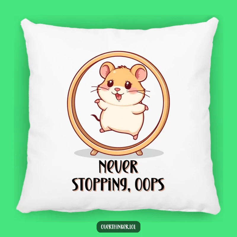 Funny Hamster Pillow: Cozy Chaos for Your Couch, A Hilarious Gift