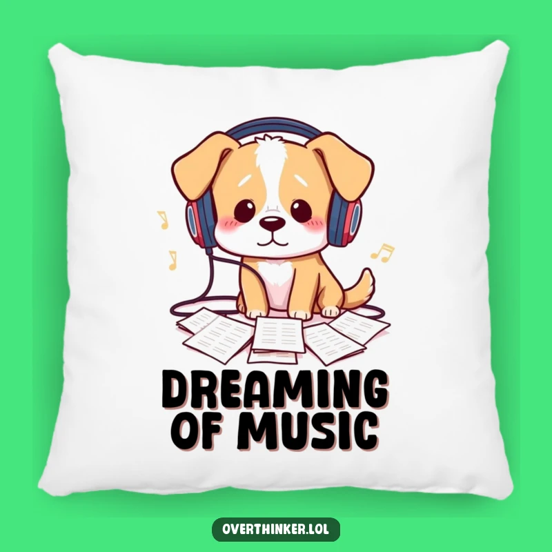 Funny Practice Makes Paw-fect Pillow: Snuggle with Musical Humor, an Ideal Funny Gift