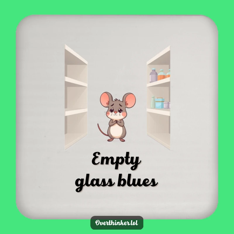 Funny Mouse Pantry Coasters: Protect Surfaces with Snack Humor