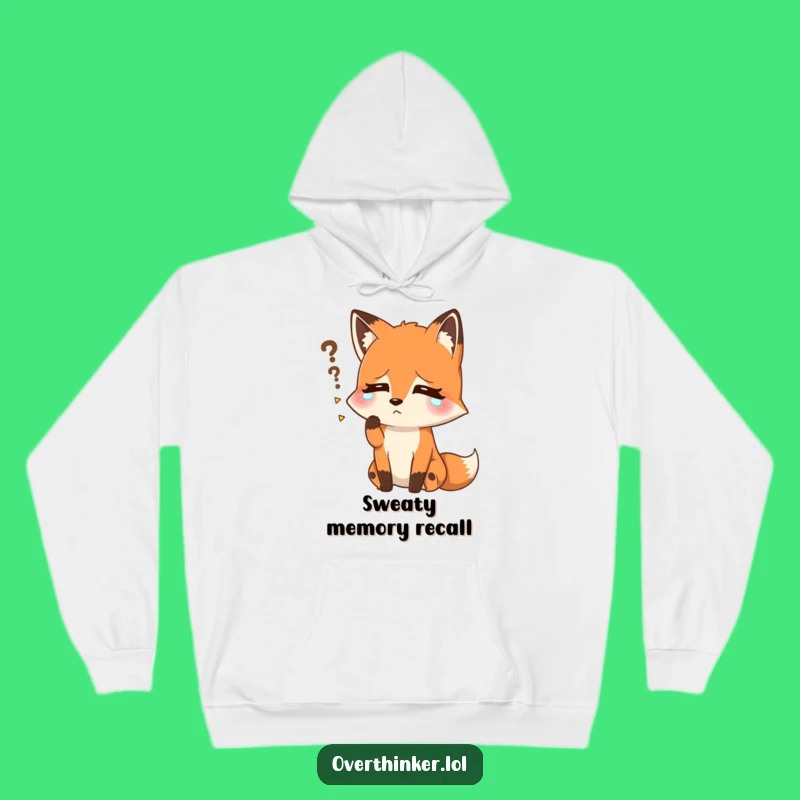 Funny Fox Name Recall Hoodie: Cozy Vixen's Stress, Perfect Warm Gift