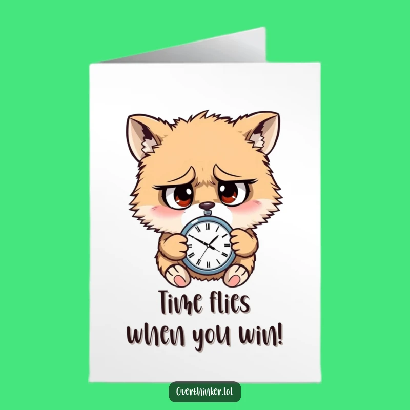 Free Printable Congratulations Card: Worried Watcher, Timely Funny Downloadable Gift
