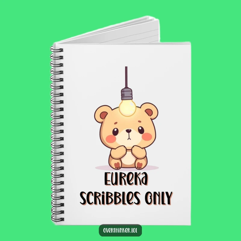 Funny Bear Idea Notebook: Hilarious Gift for Capturing Epiphanies