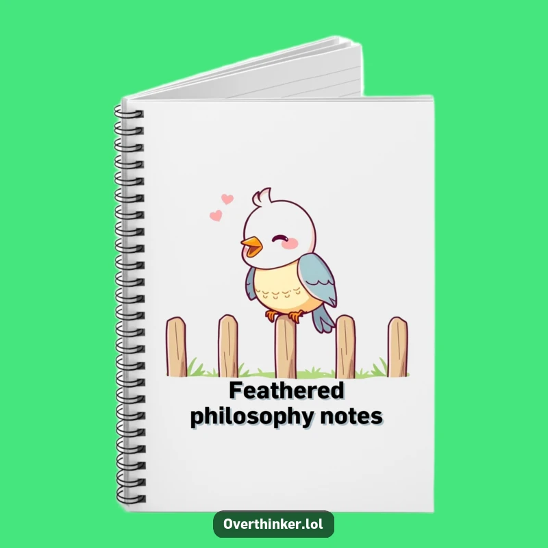 Funny Bird's Deep Ideas Notebook: Hilarious Journal for Thoughtful Minds