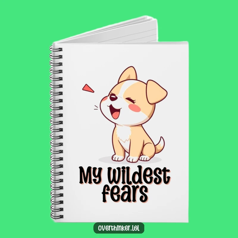 Funny Kawaii Dog Notebook: Chase Your Ideas, Perfect Creative Gift