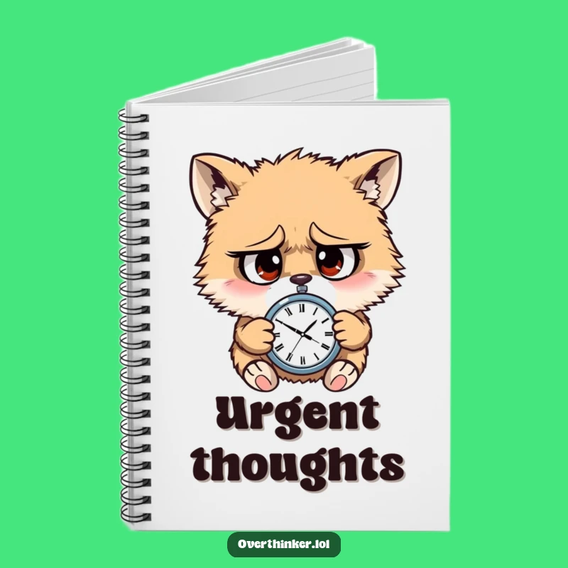 Funny Frantic Animal Notebook: Time Management Challenge Gift