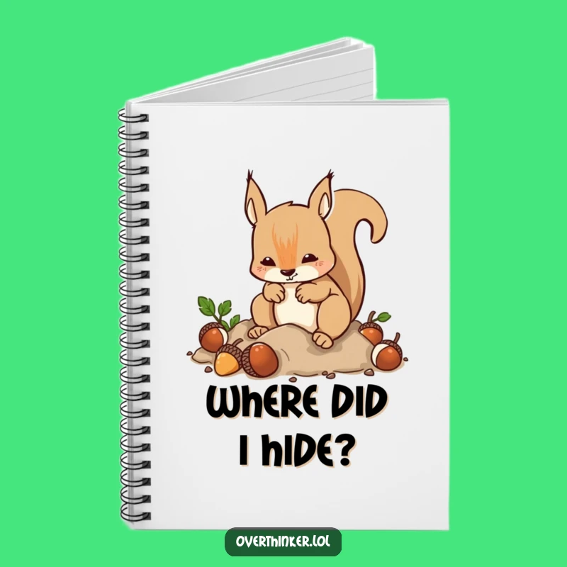 Funny Squirrel Planner Notebook: Organize Your Chaos, a Perfect Funny Gift