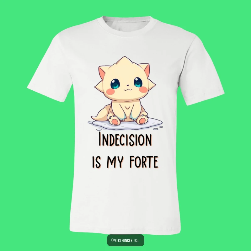 Funny Indecisive Creature T-Shirt - Relatable Humor & Great Gift