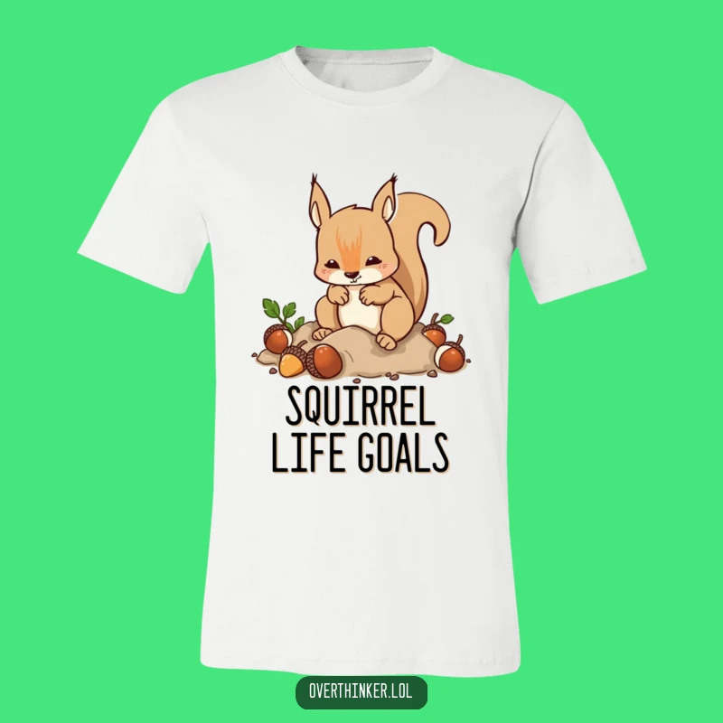 Funny Squirrel Stress T-Shirt: Relive the Frantic Energy, a Hilarious Funny Gift