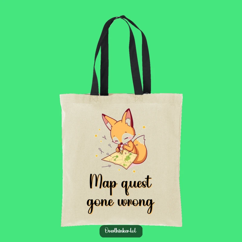Funny Fox Tote Bag, Practical and Humorous for Daily Journeys